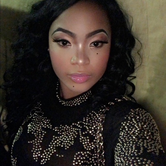 Studded black jumpsuit - Picture 3 of 8